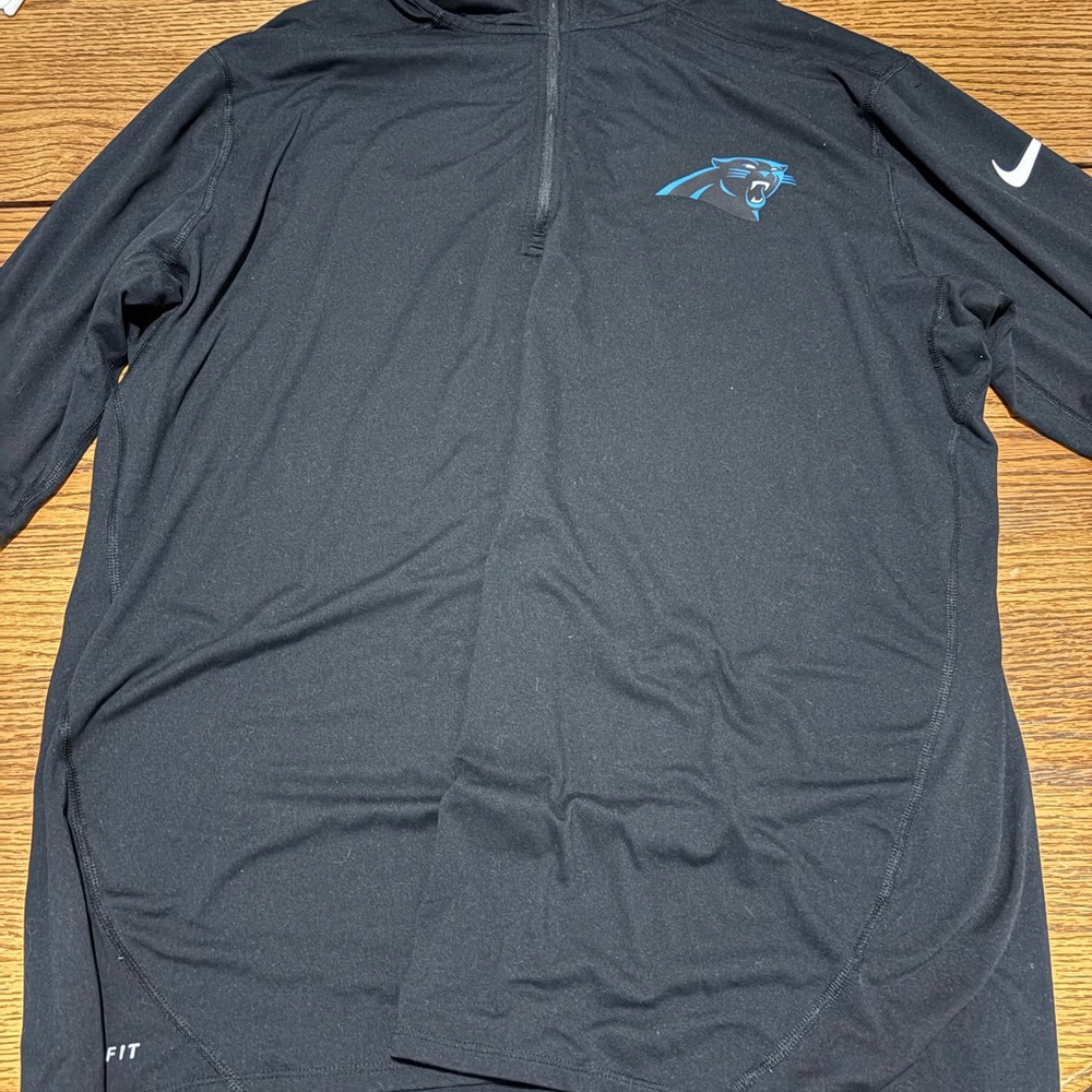 Nike Black Carolina Panthers Pullover